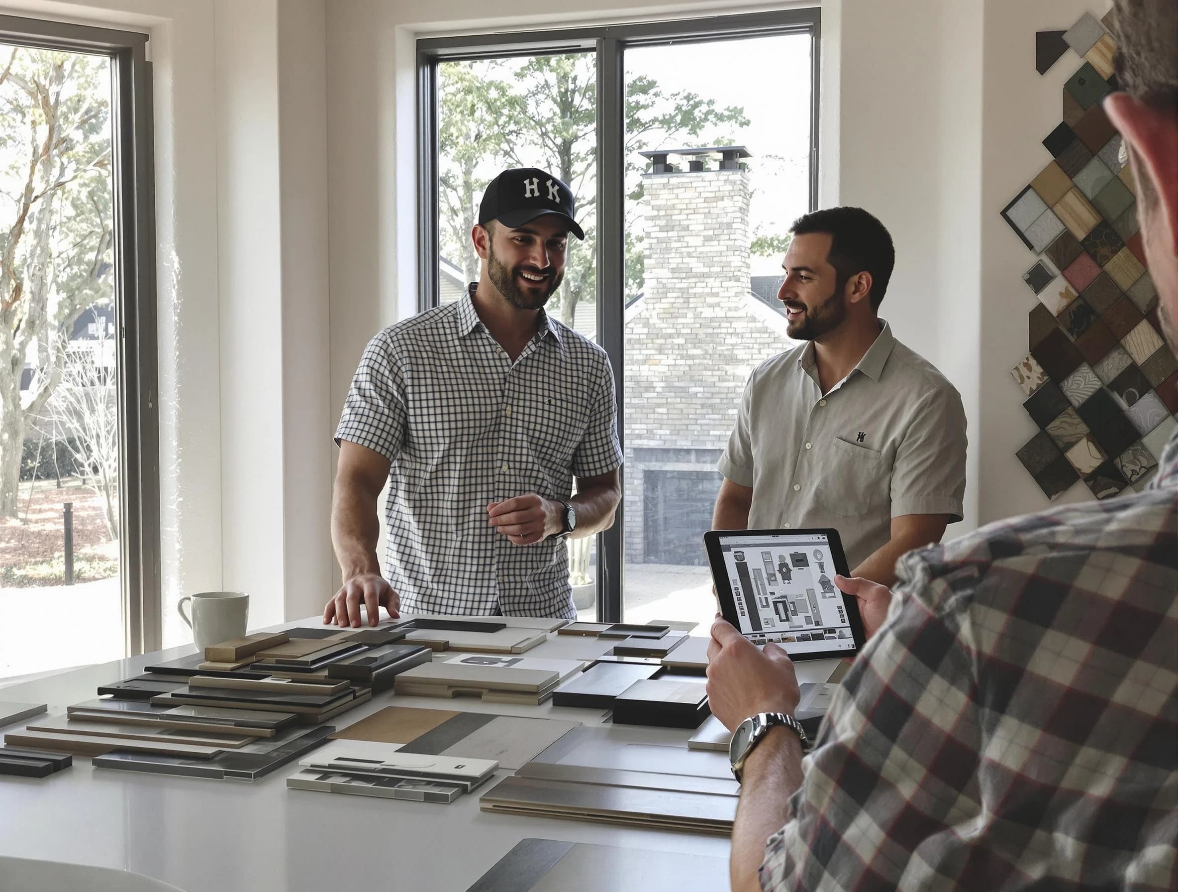 Williamsburg Chimney Sweep remodeling a chimney and fireplace in Williamsburg, VA