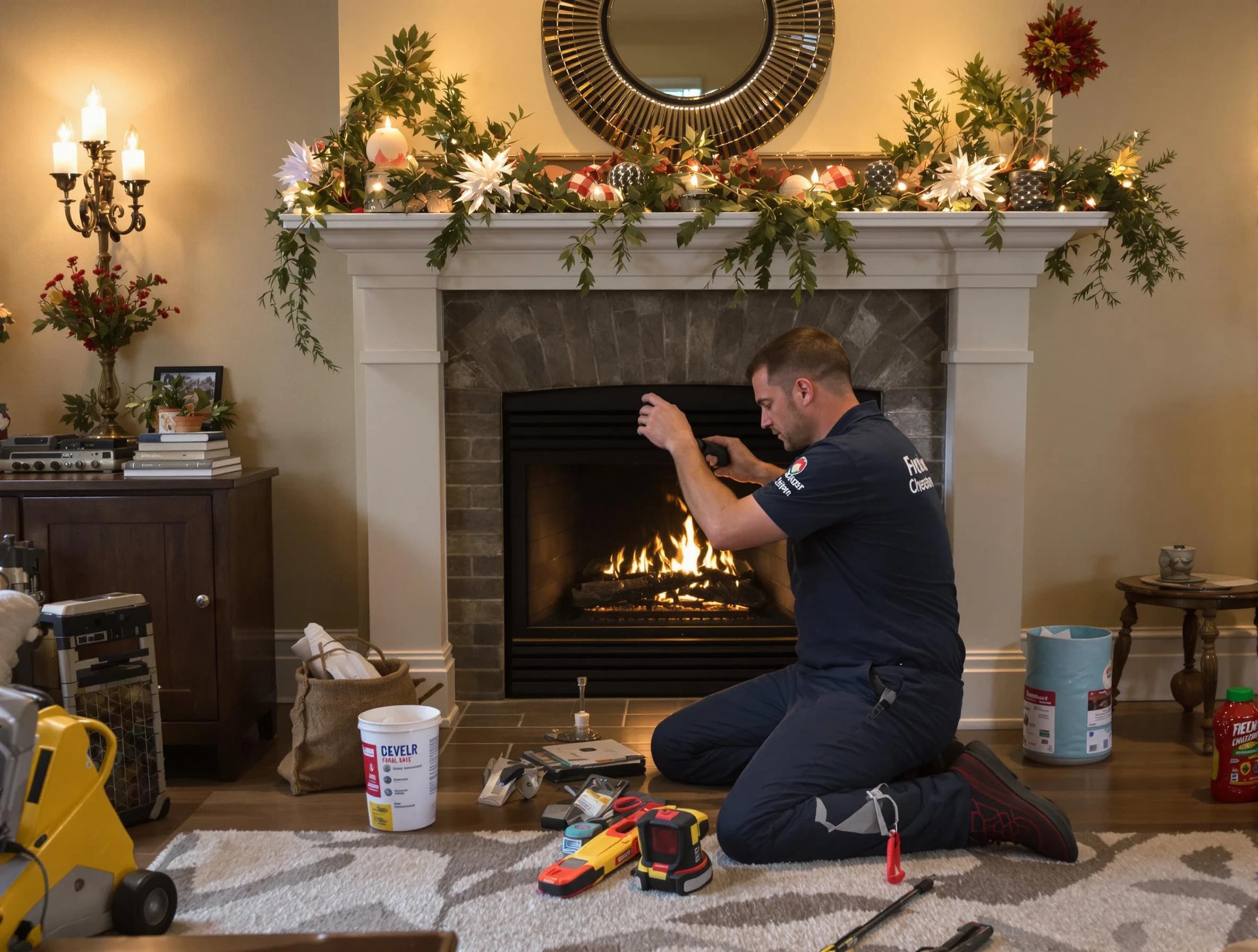 Williamsburg Chimney Sweep offering fireplace maintenance services in Williamsburg, VA