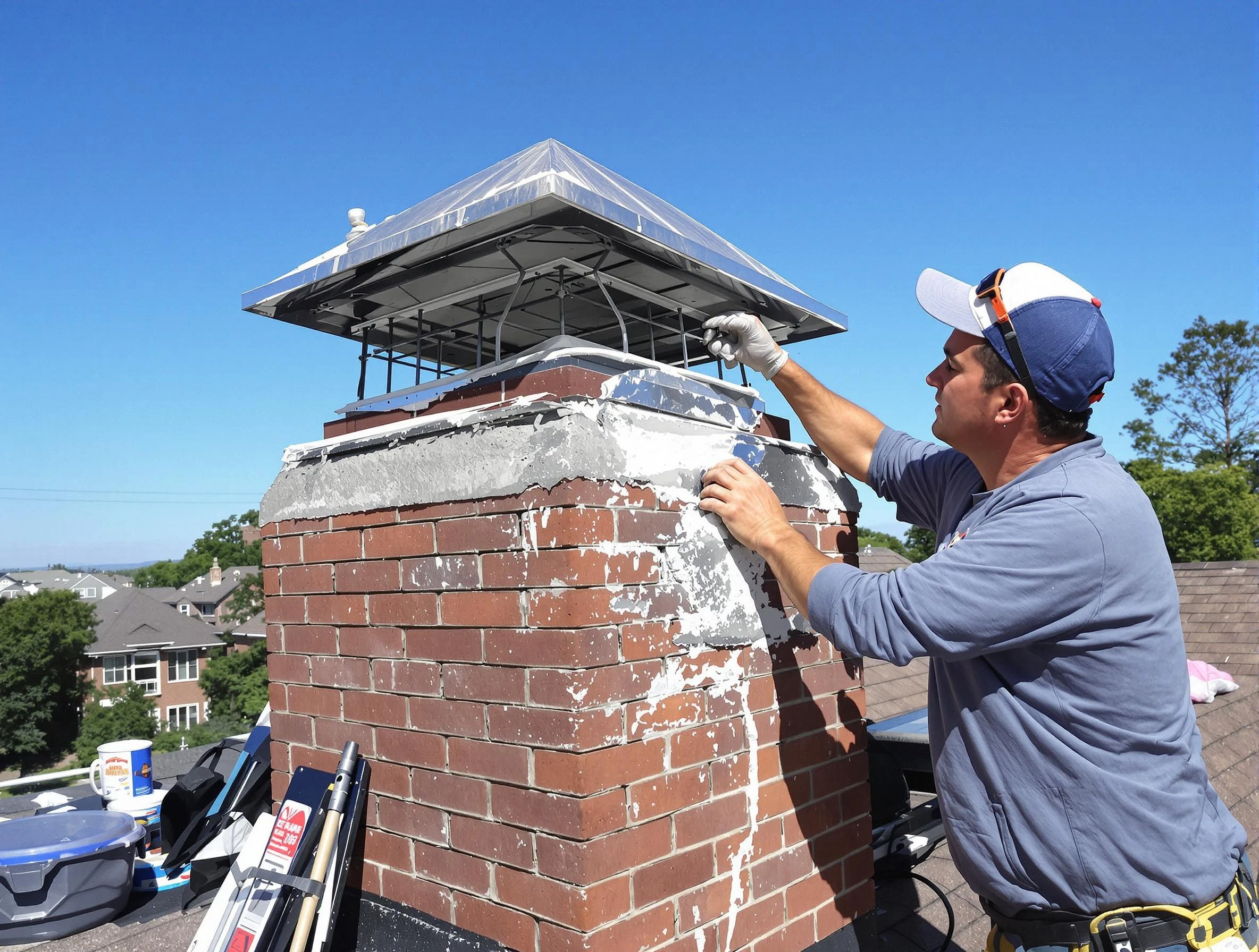 Chimney Crown Services in Williamsburg