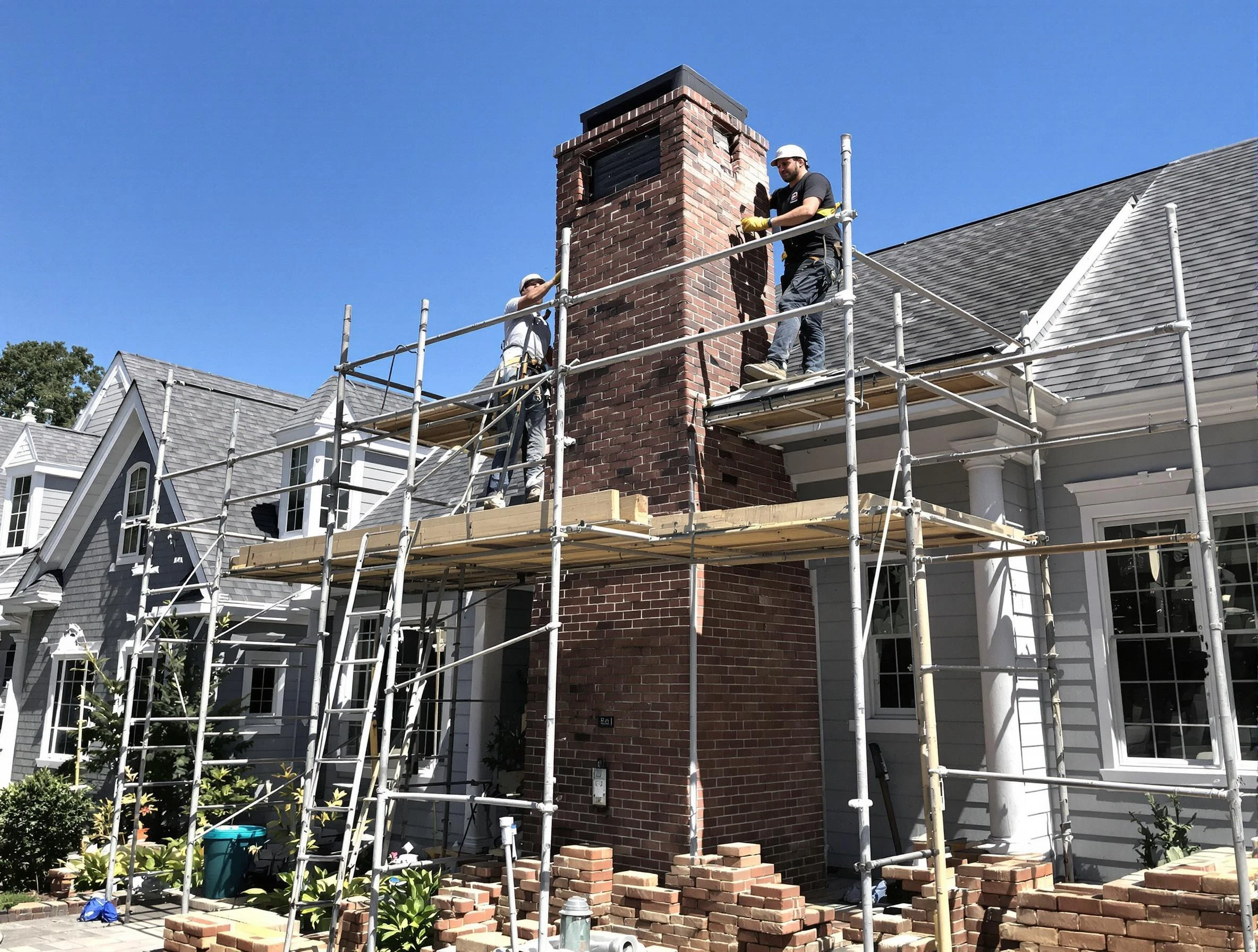 Chimney Rebuilding in Williamsburg