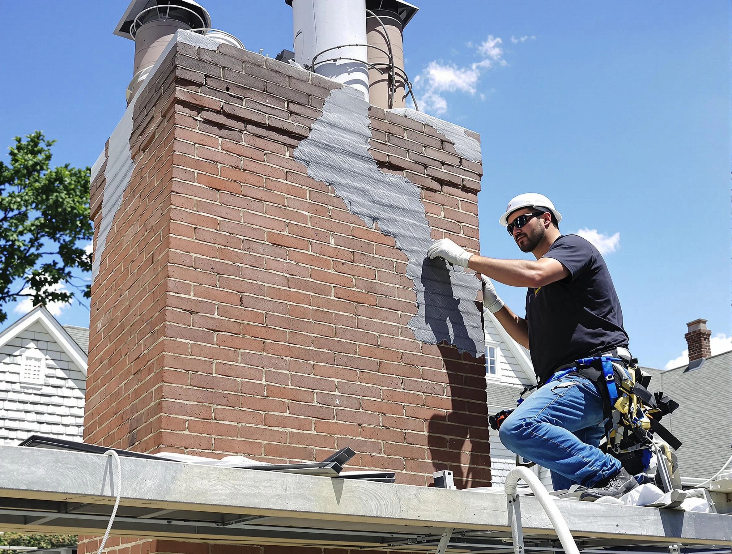 Chimney Restoration in Williamsburg
